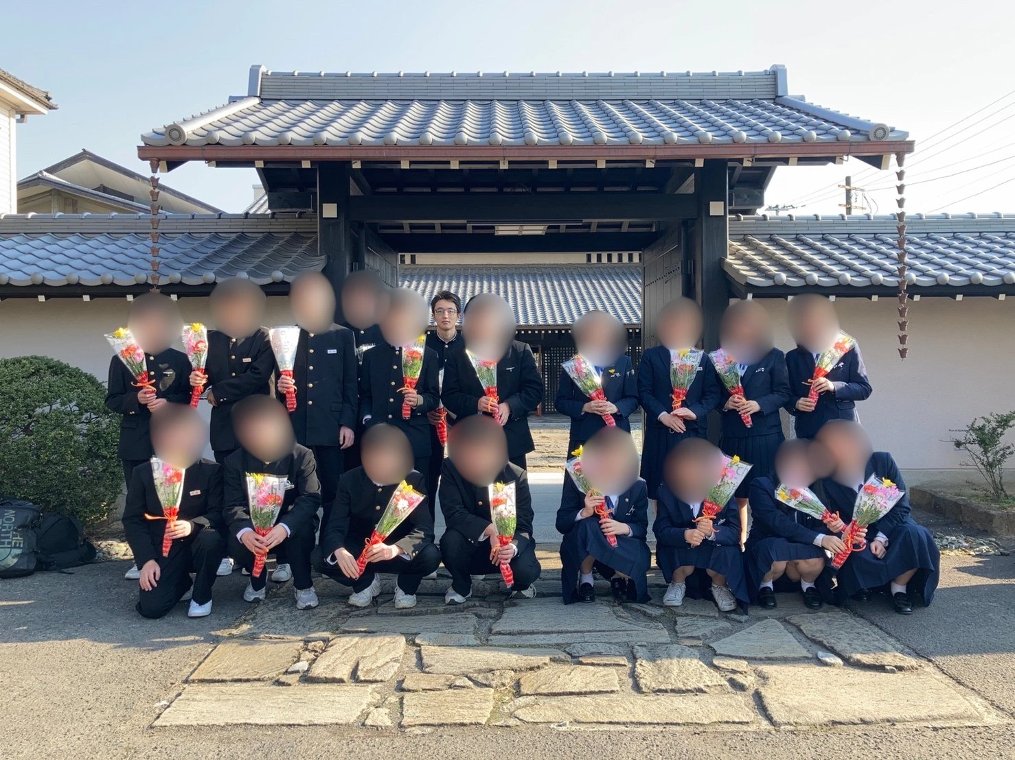 Kyudo club farewell photo